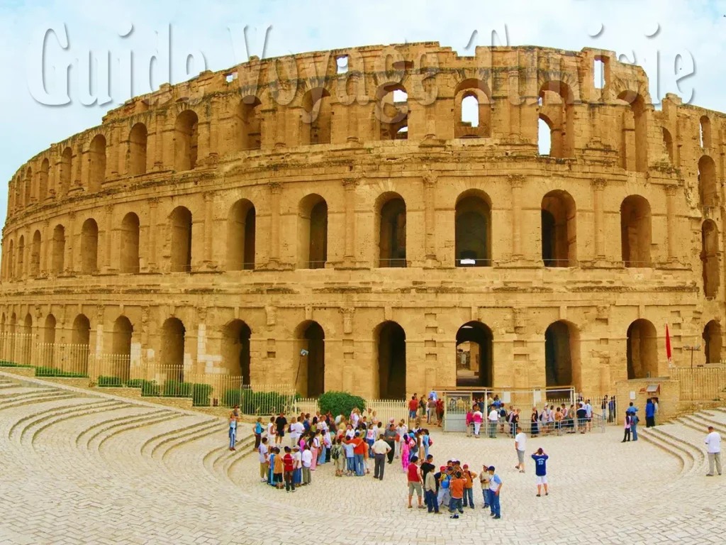 The city of El Jem : L'amphithéatre d'El Jem