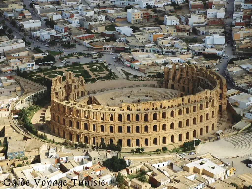 La ville d'el Jem