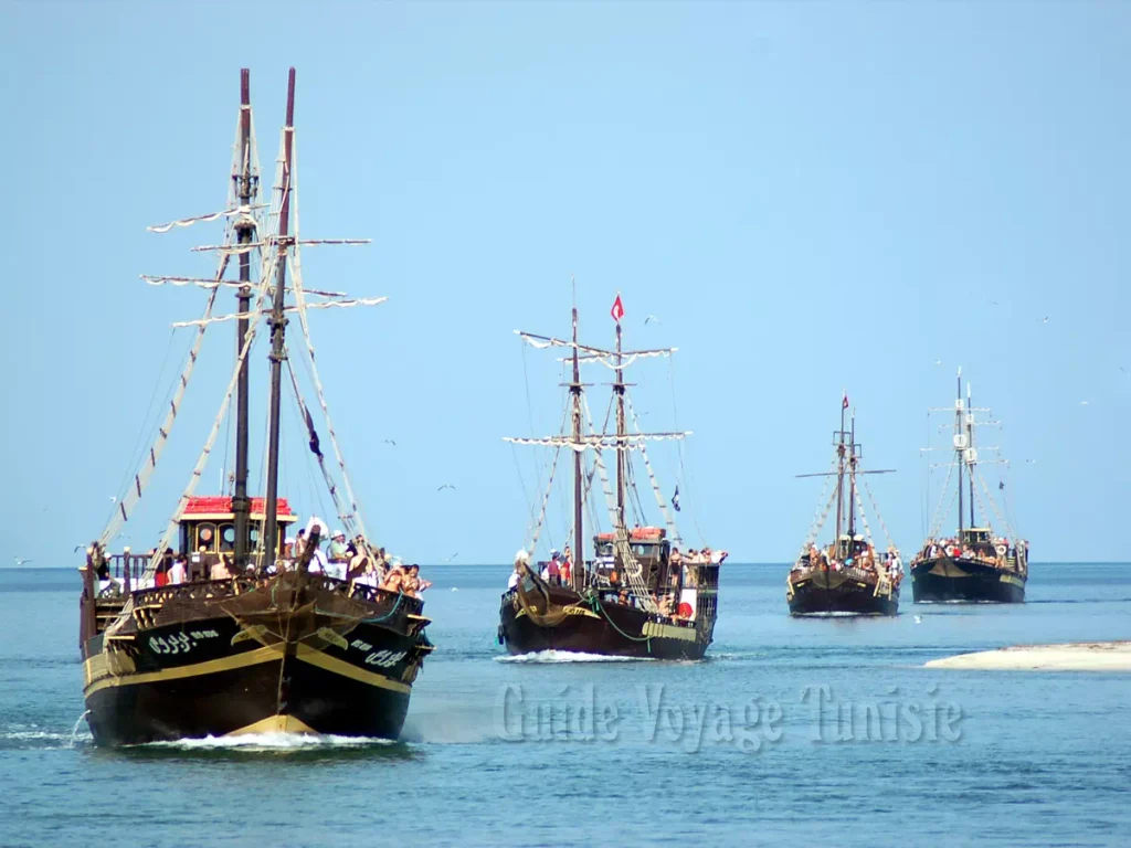 Activités à Djerba : Bateau pirate à Djerba