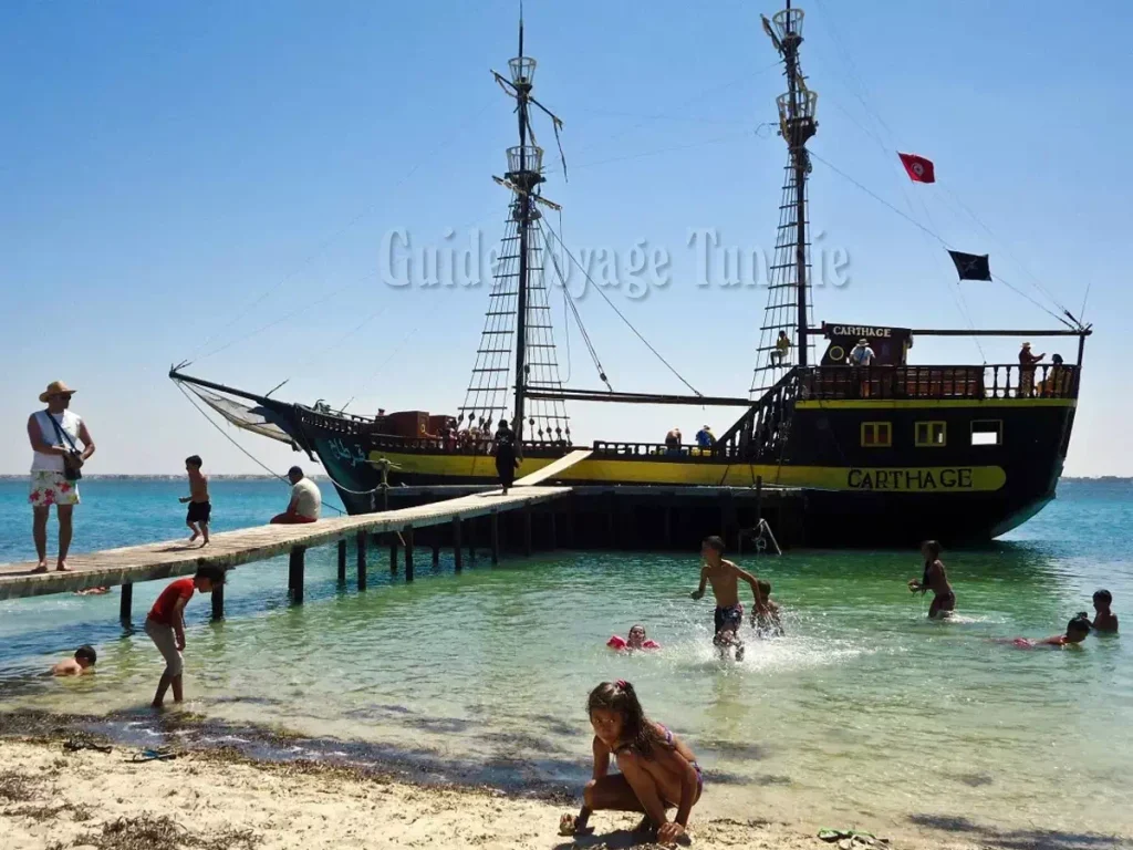 Excursion bateau pirate à Djerba