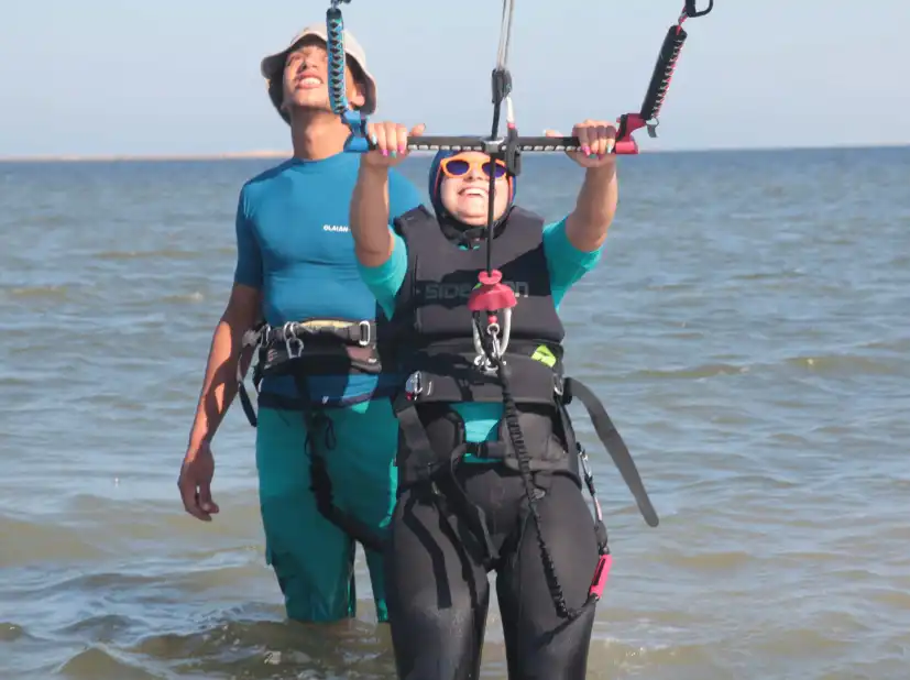 Kitesurf in Djerba : Cours débutants Kitesurf