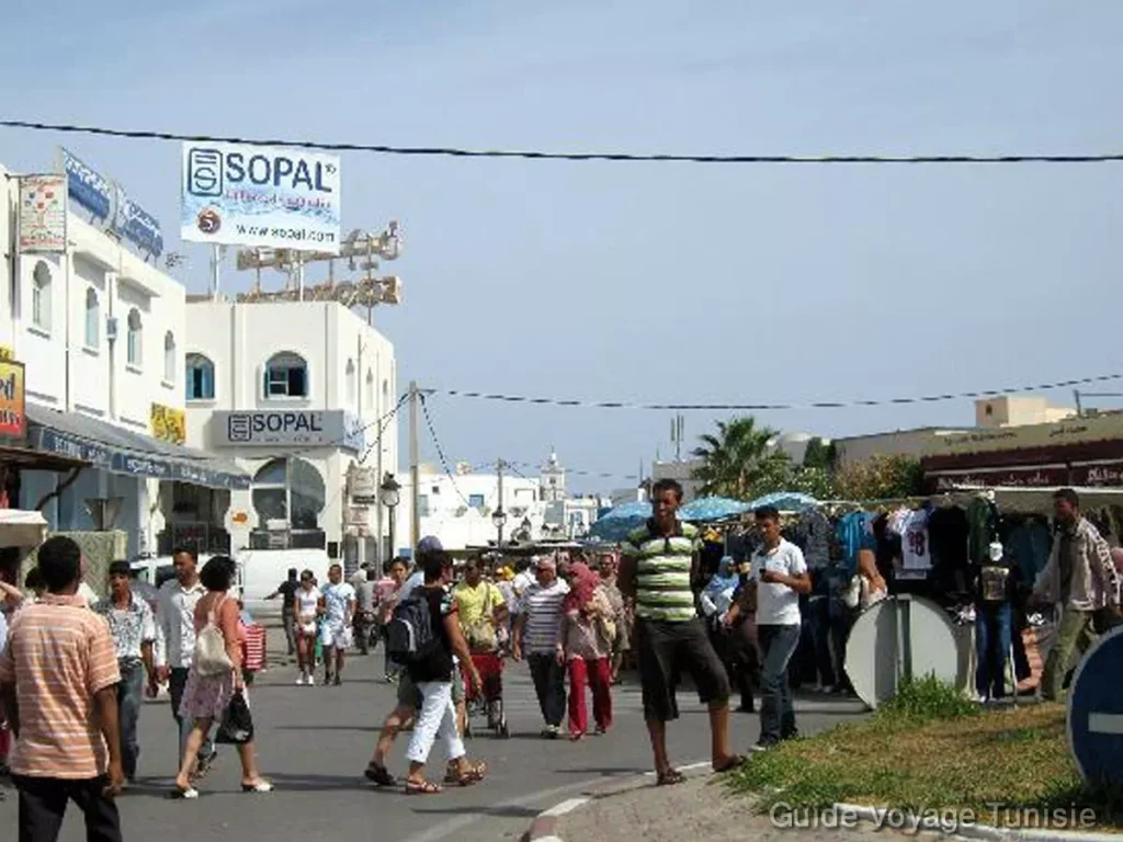 La ville de Midoun Djerba