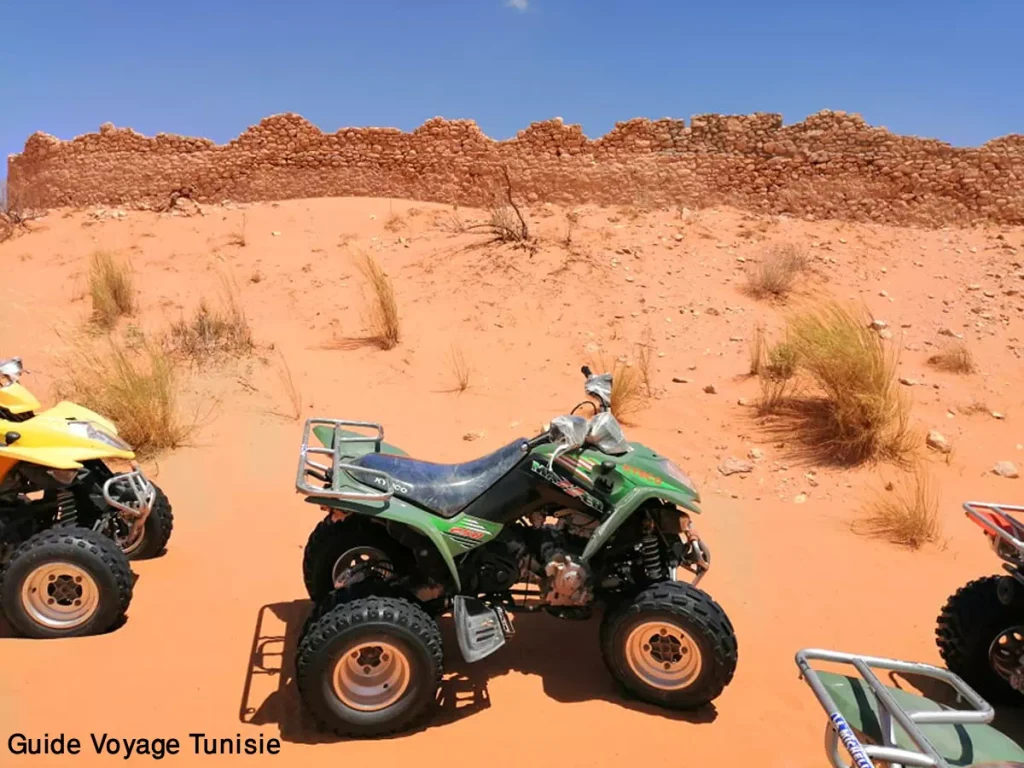 Randonnée en Quad à Ksar Ghilane