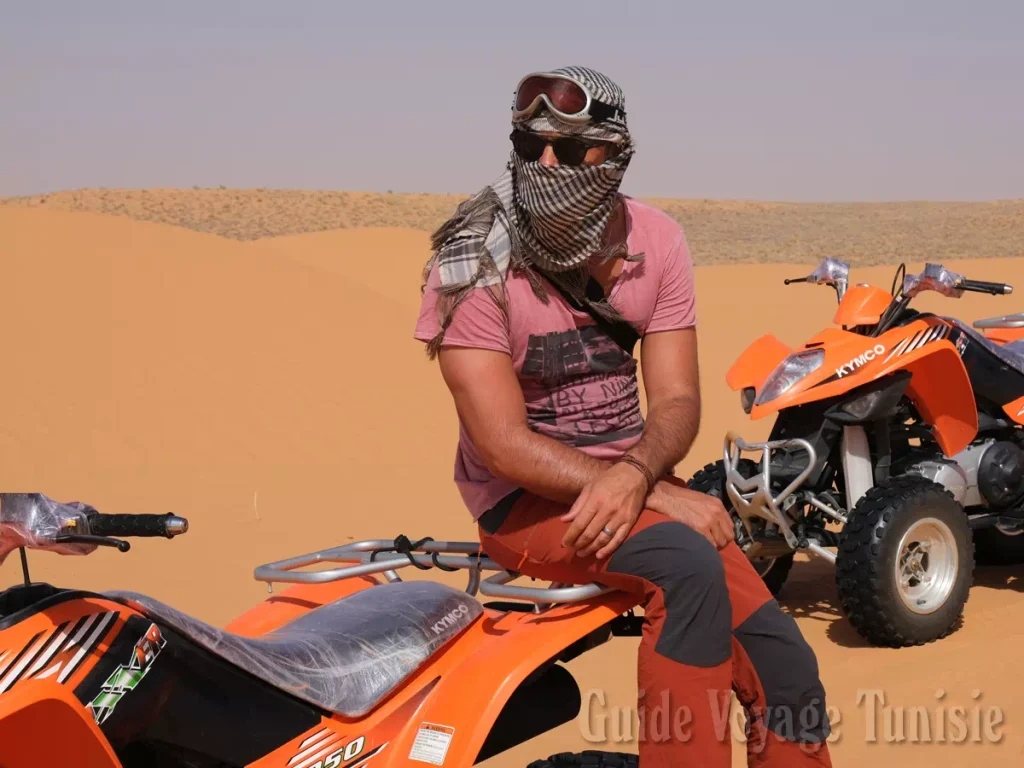 Randonnée en Quad à Ksar Ghilane