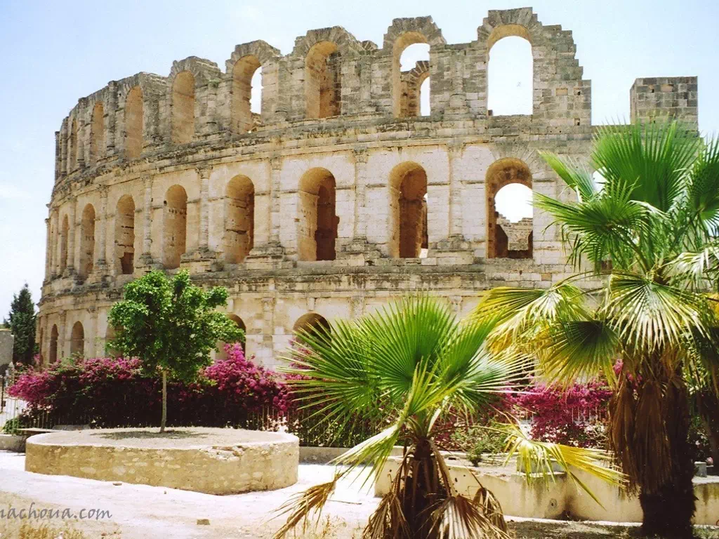 The amphitheater of El Jem