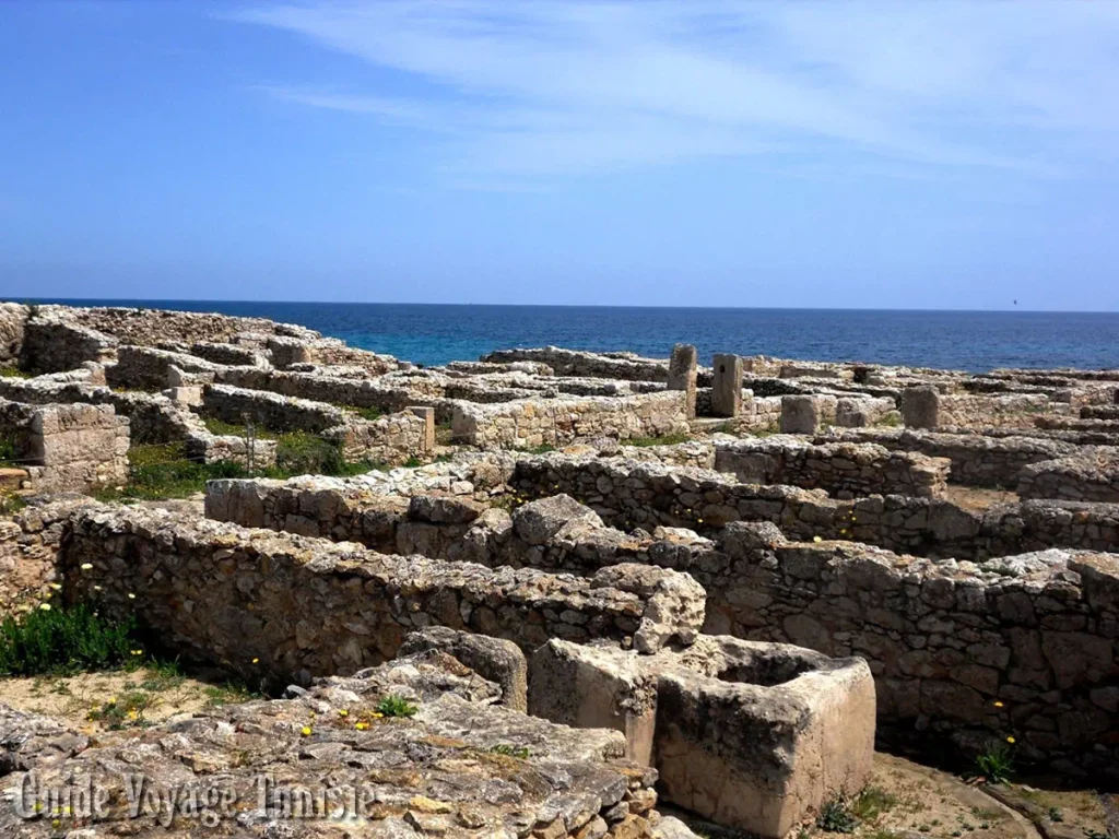 Le sites archéologiques de Tunisie : Kerkouane