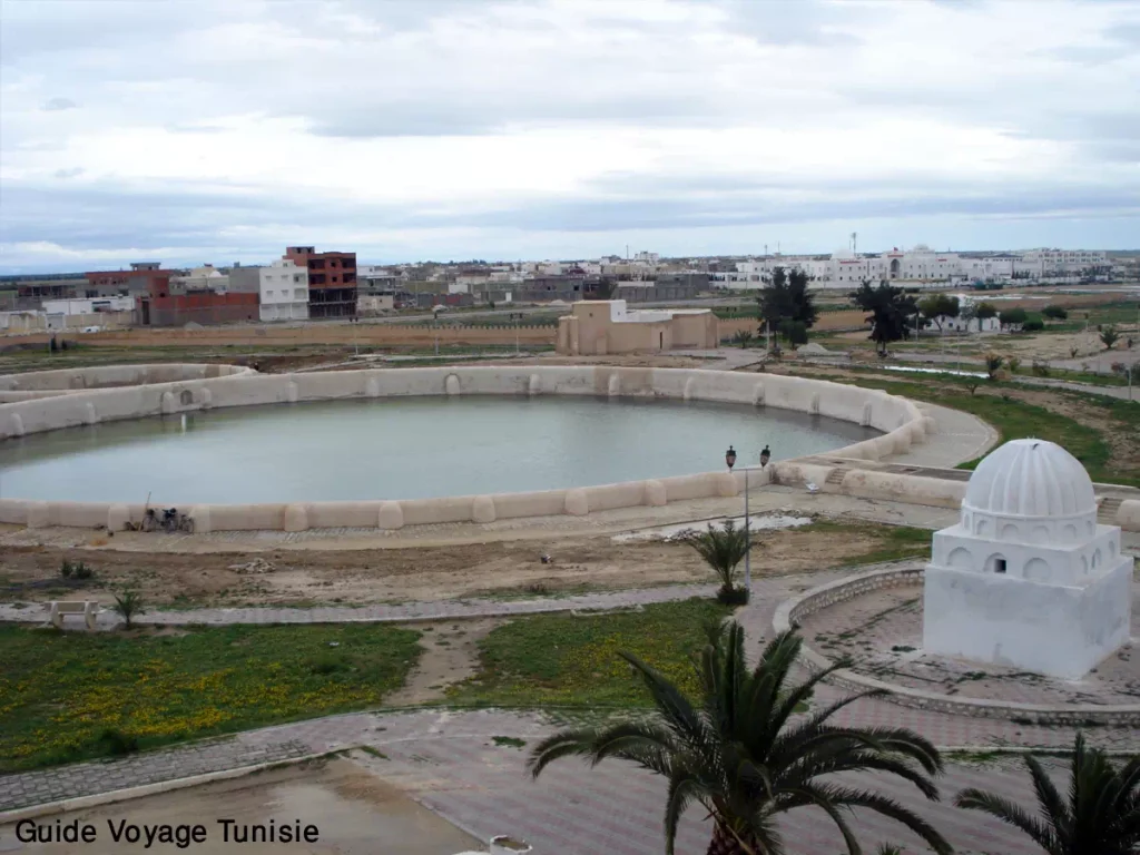 Monuments in Tunisia : Les bassins des aghlabides à Kairouan