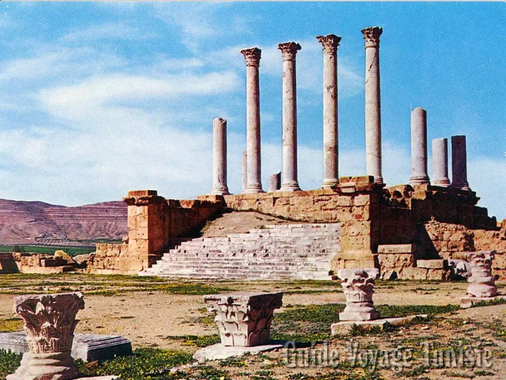 Les sites archéologiques de Tunisie : site archéologique de thuburbo-majus