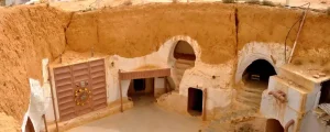 Les habitations troglodytes de Matmata Tunisie