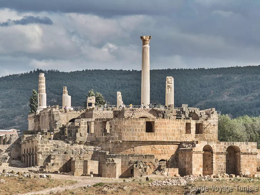 Les sites archéologiques de Tunisie : Le site archéologique de uthina