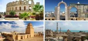 Les sites classés au patrimoine mondial de l'UNESCO en Tunisie